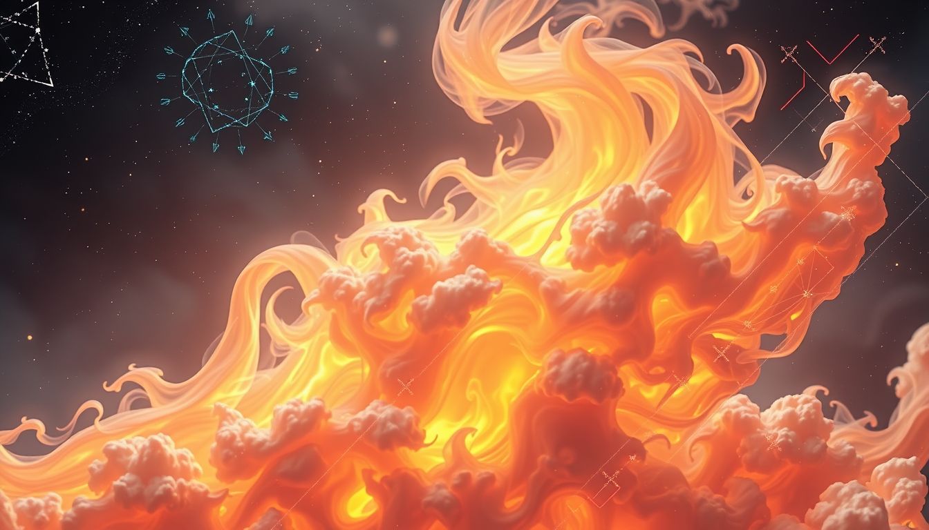 Kerben im Traum signalisieren oft Veränderungen durch innere Feuerkraft.
