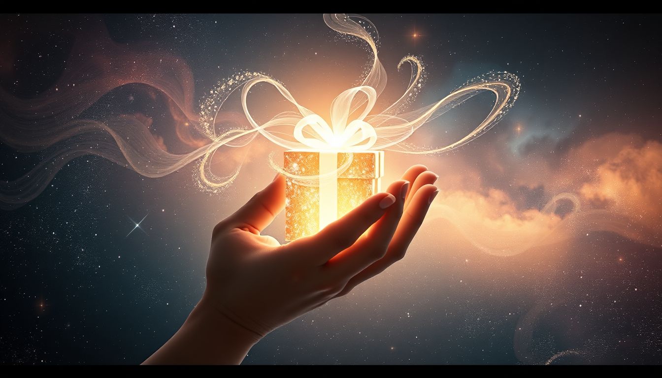 Ein Geschenk im Traum symbolisiert oft Wertschätzung und neue Chancen.