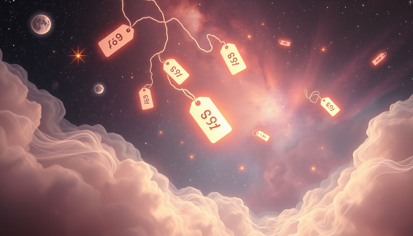Traumdeutung: Niedrige Preise symbolisieren verborgene Chancen und Sparsamkeit.