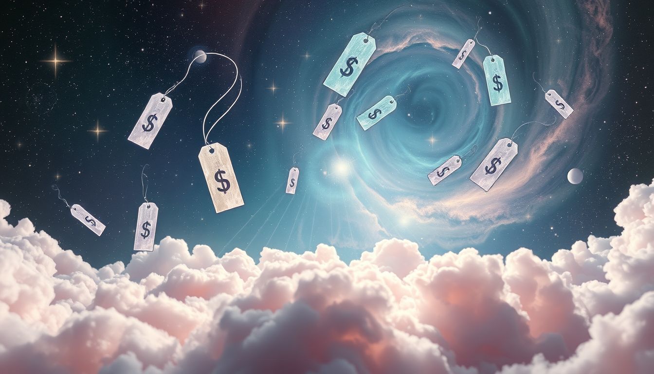 Einen Preiskuranten fälschen symbolisiert Manipulation im Wachleben.
