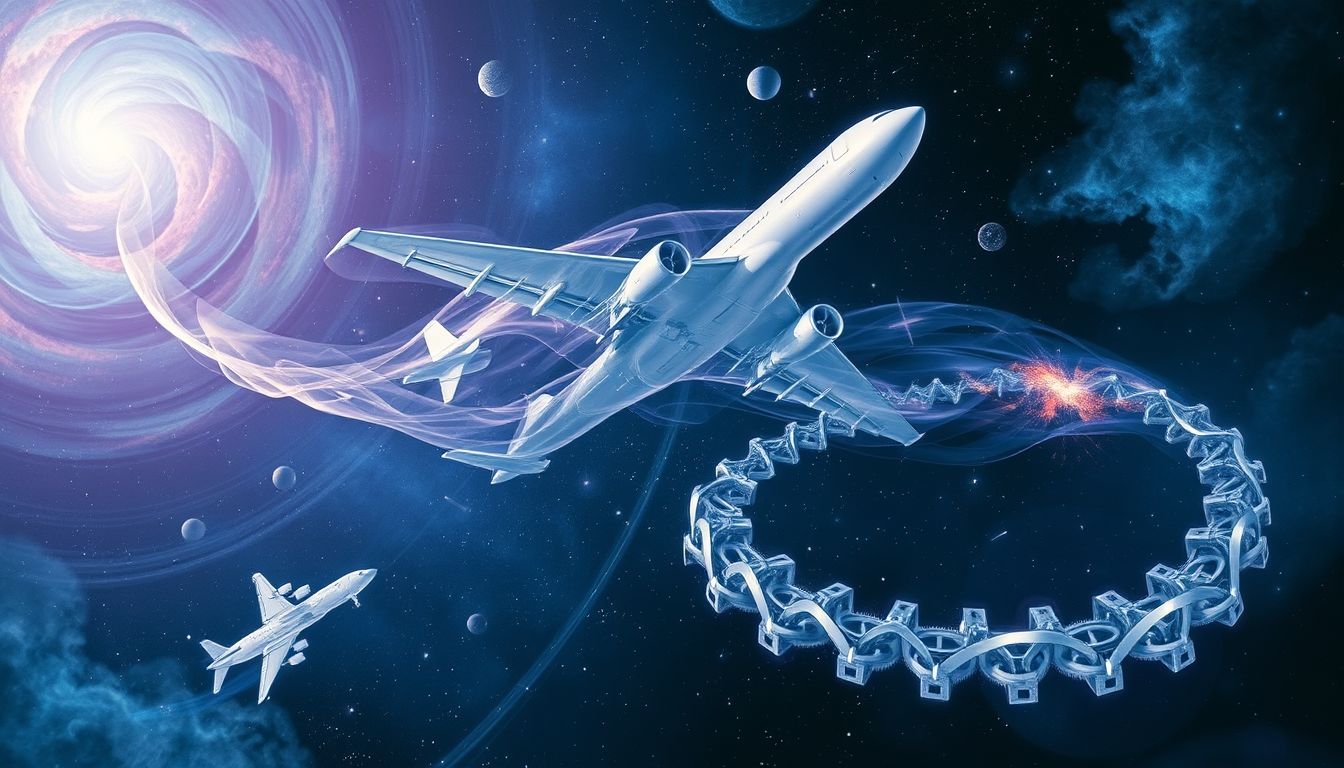 Trubel im Flugzeug symbolisiert oft Angst vor Kontrollverlust auf Reisen.