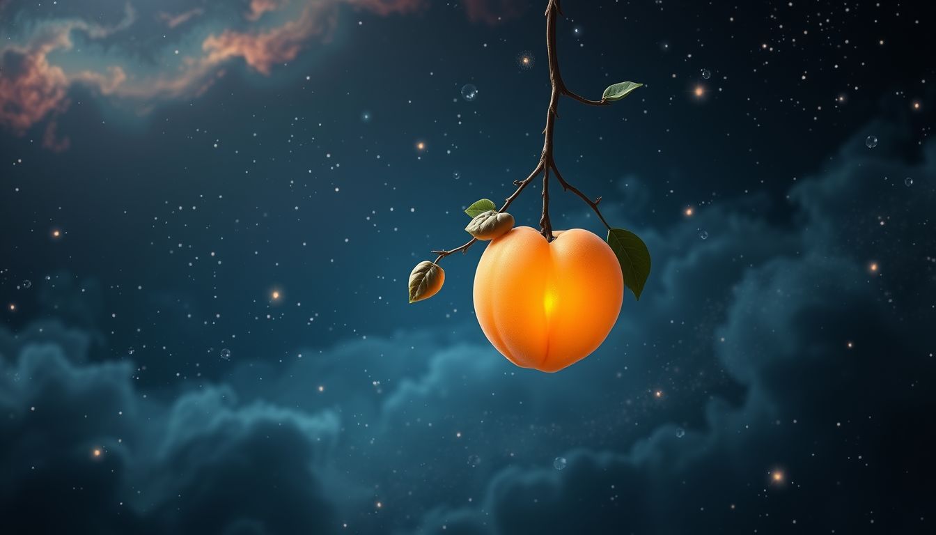 Unreife Marillen symbolisieren verpasste Chancen und notwendige Geduld.