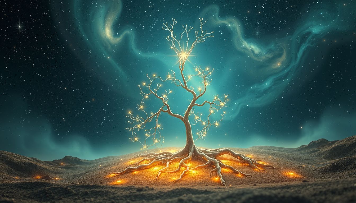 Das Verstreuen von Erde symbolisiert tief verwurzelte Naturverbundenheit.