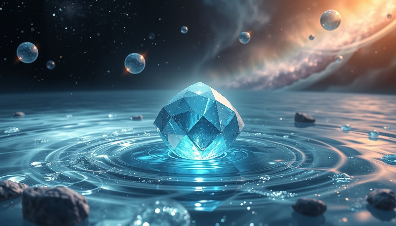 Das Träumen vom Karfunkelstein im Wasser symbolisiert emotionale Klarheit.