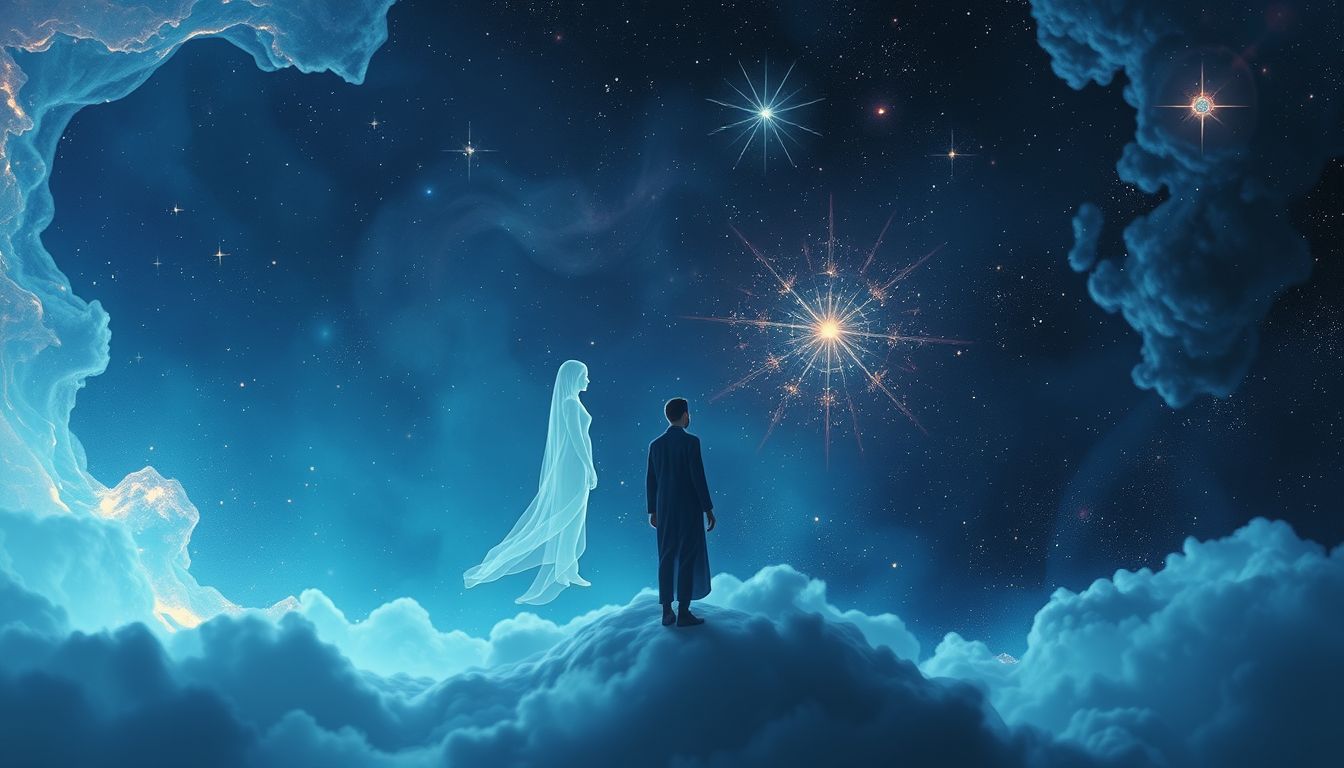 Das Traum-Ich reflektiert sich selbst als distanzierter Beobachter.