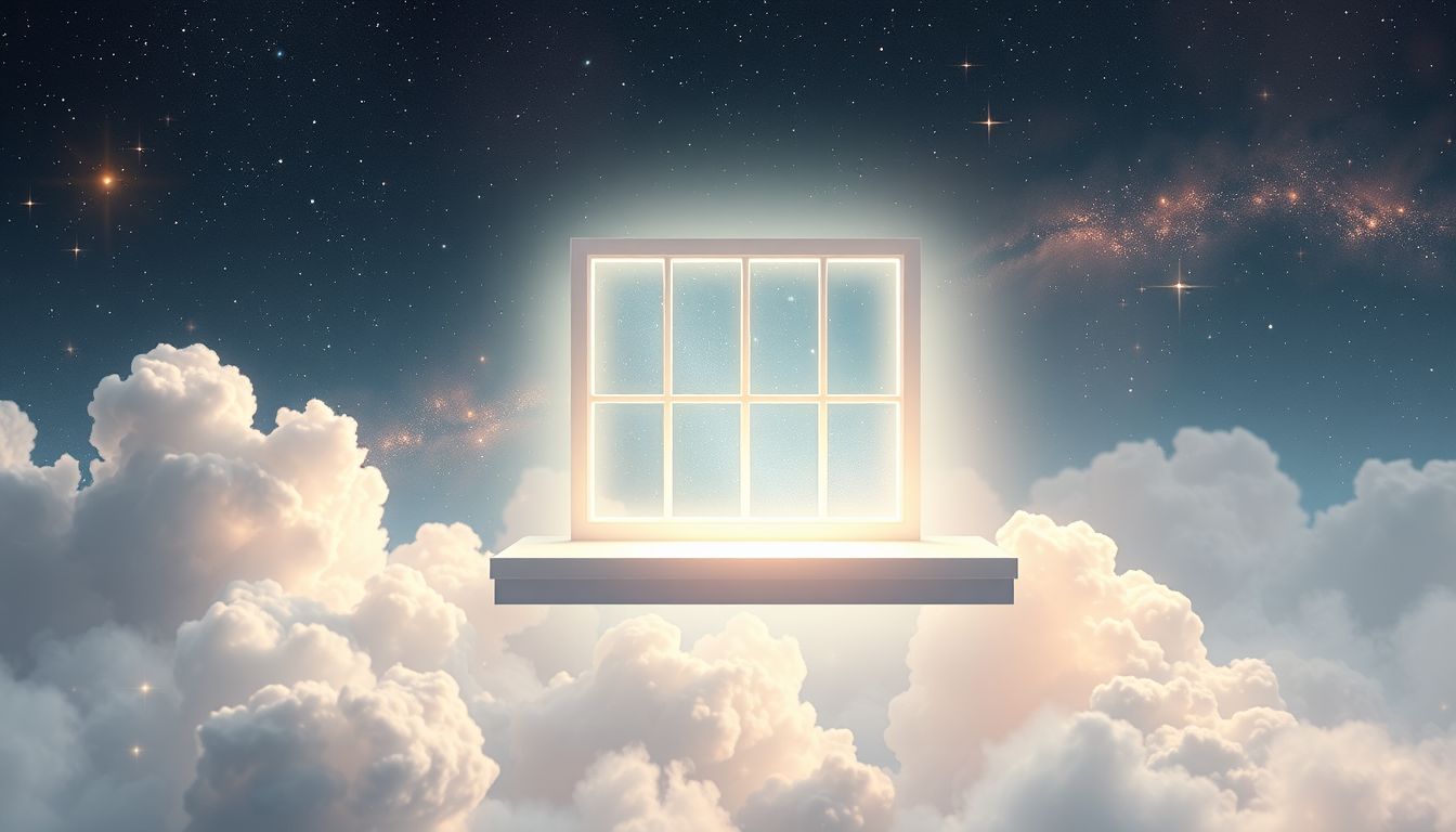 Der erste Traum von sauberer Fensterbank symbolisiert Klarheit und Neubeginn.