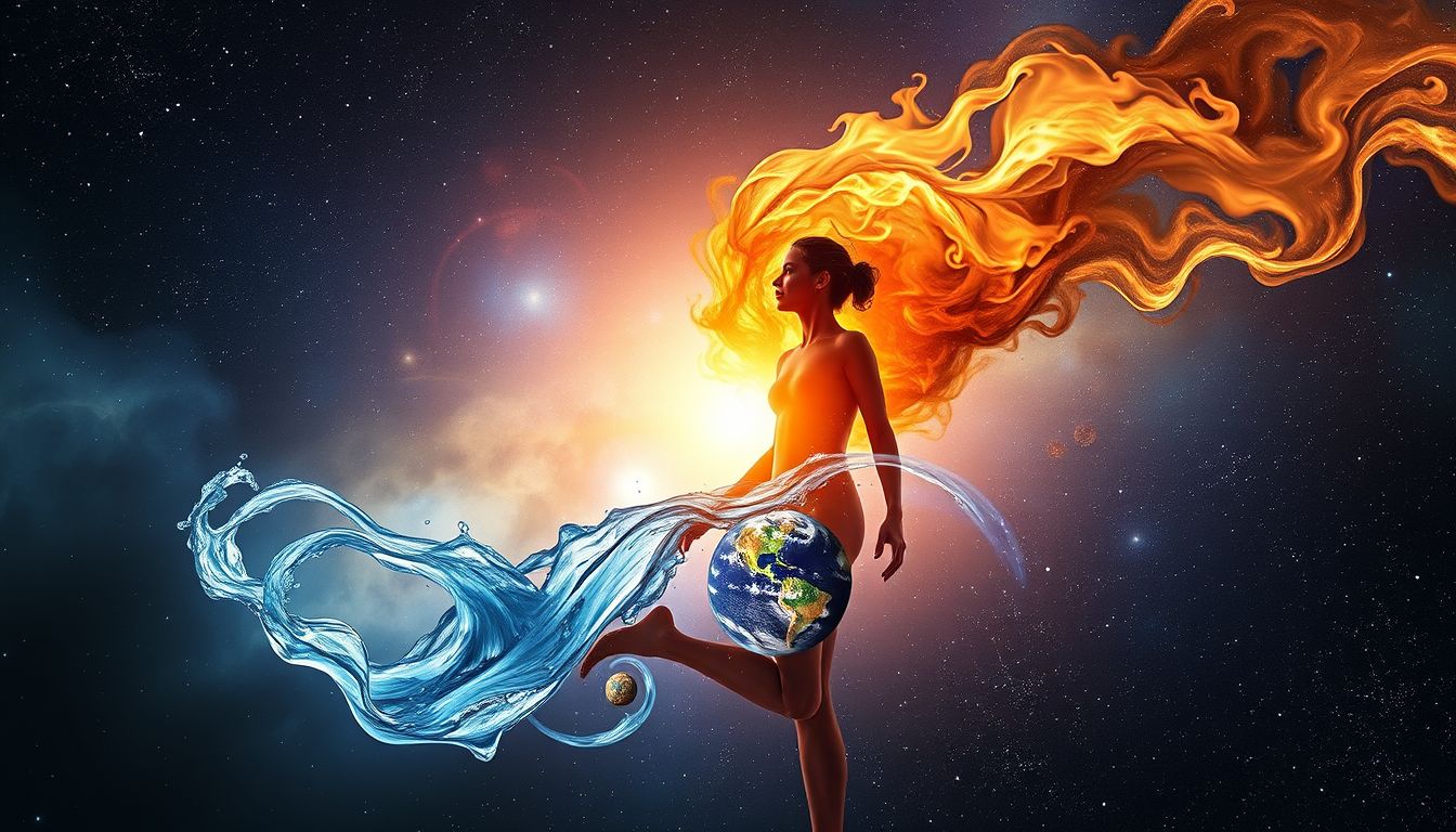 Der 12. Traum symbolisiert innere Kraft durch Elemente-Verwandlung.