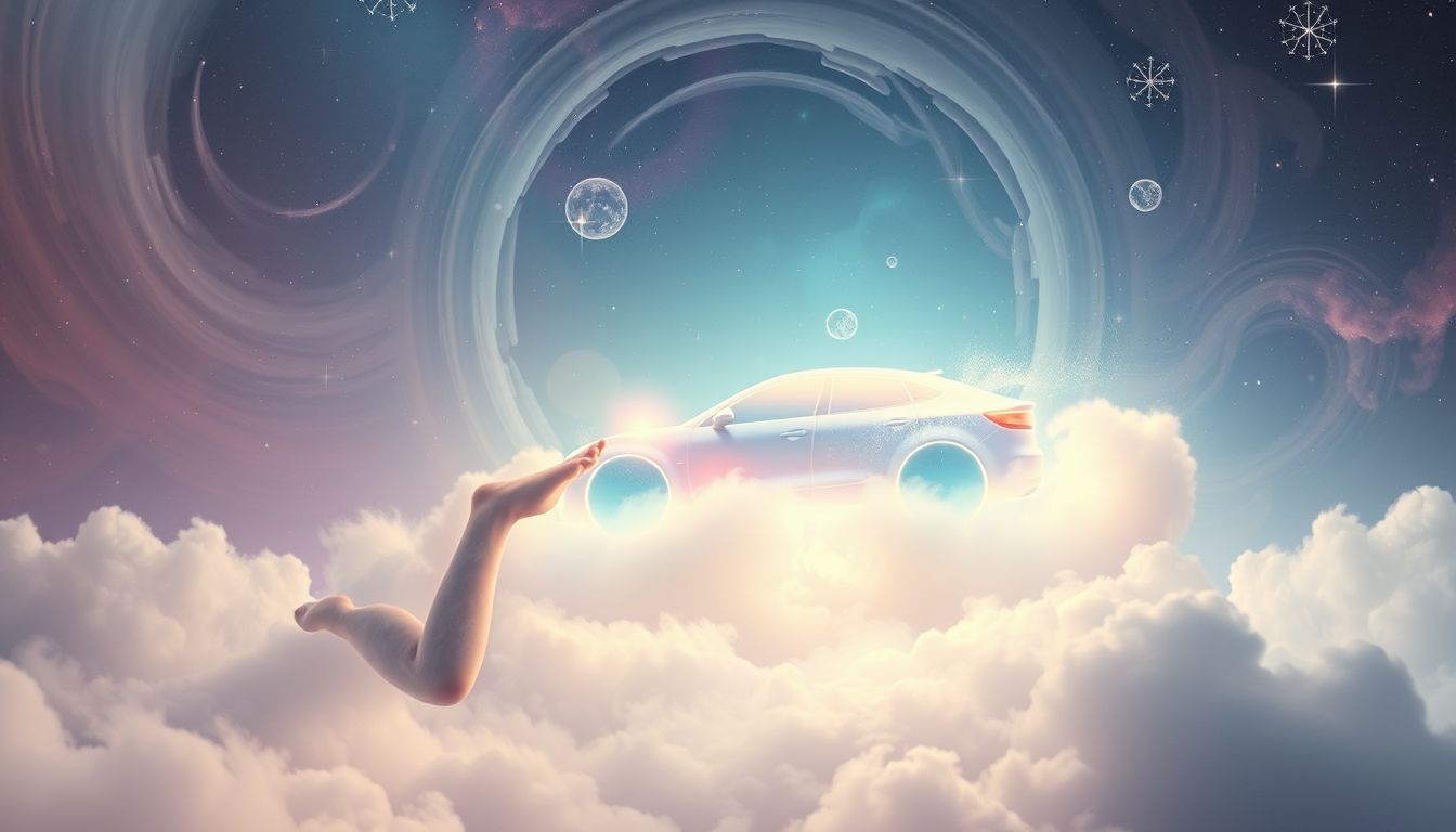 Fußtritt gegen Auto symbolisiert Wut auf technologische Mobilitätsbegrenzungen.