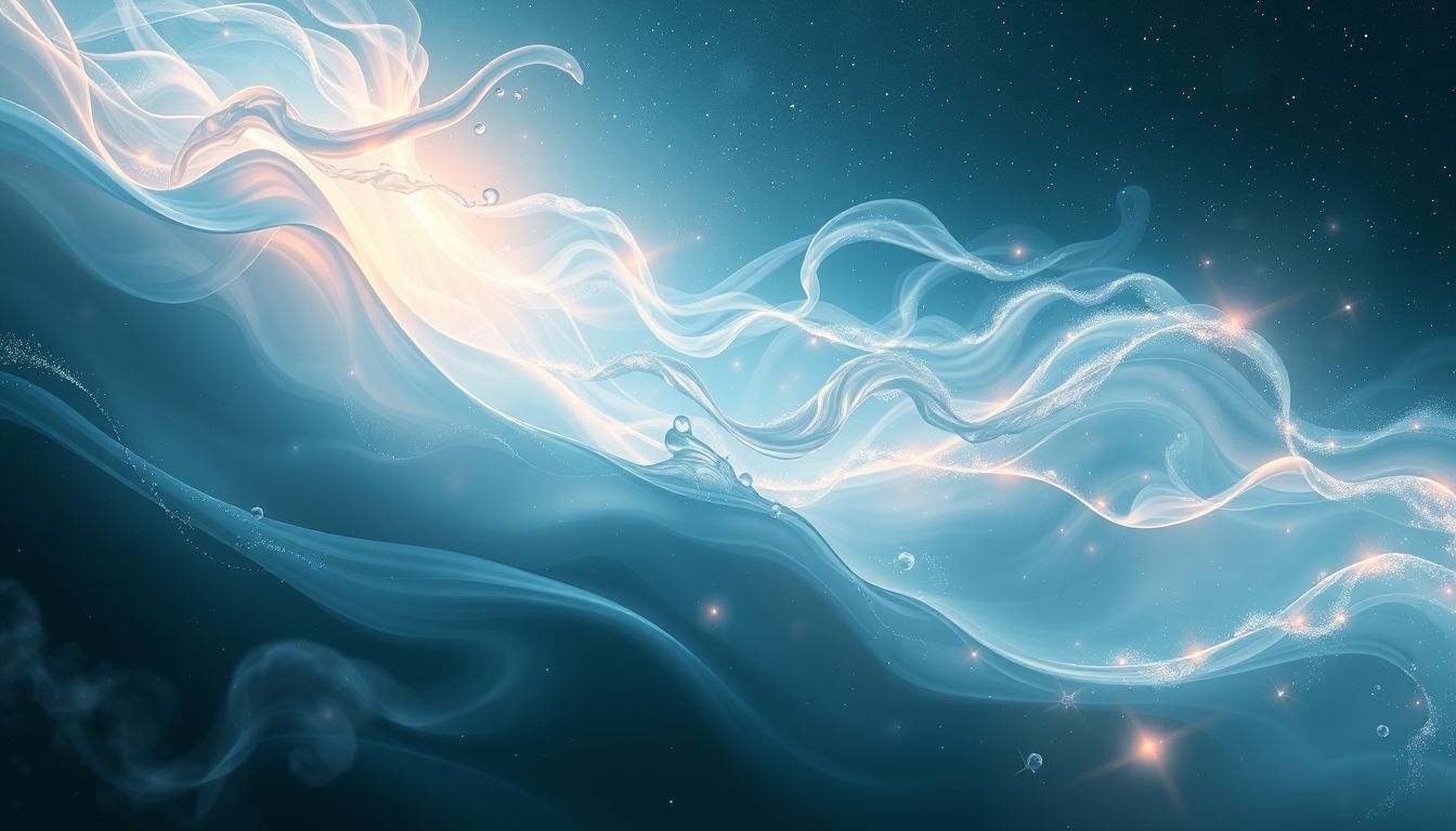 Das Reinigen von Abwasser symbolisiert innere Reinigung und Neuanfang.