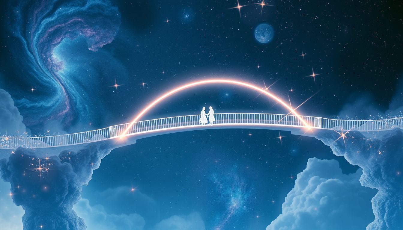 Angst vor der Fußgängerbrücke symbolisiert Überwindung innerer Unsicherheiten.