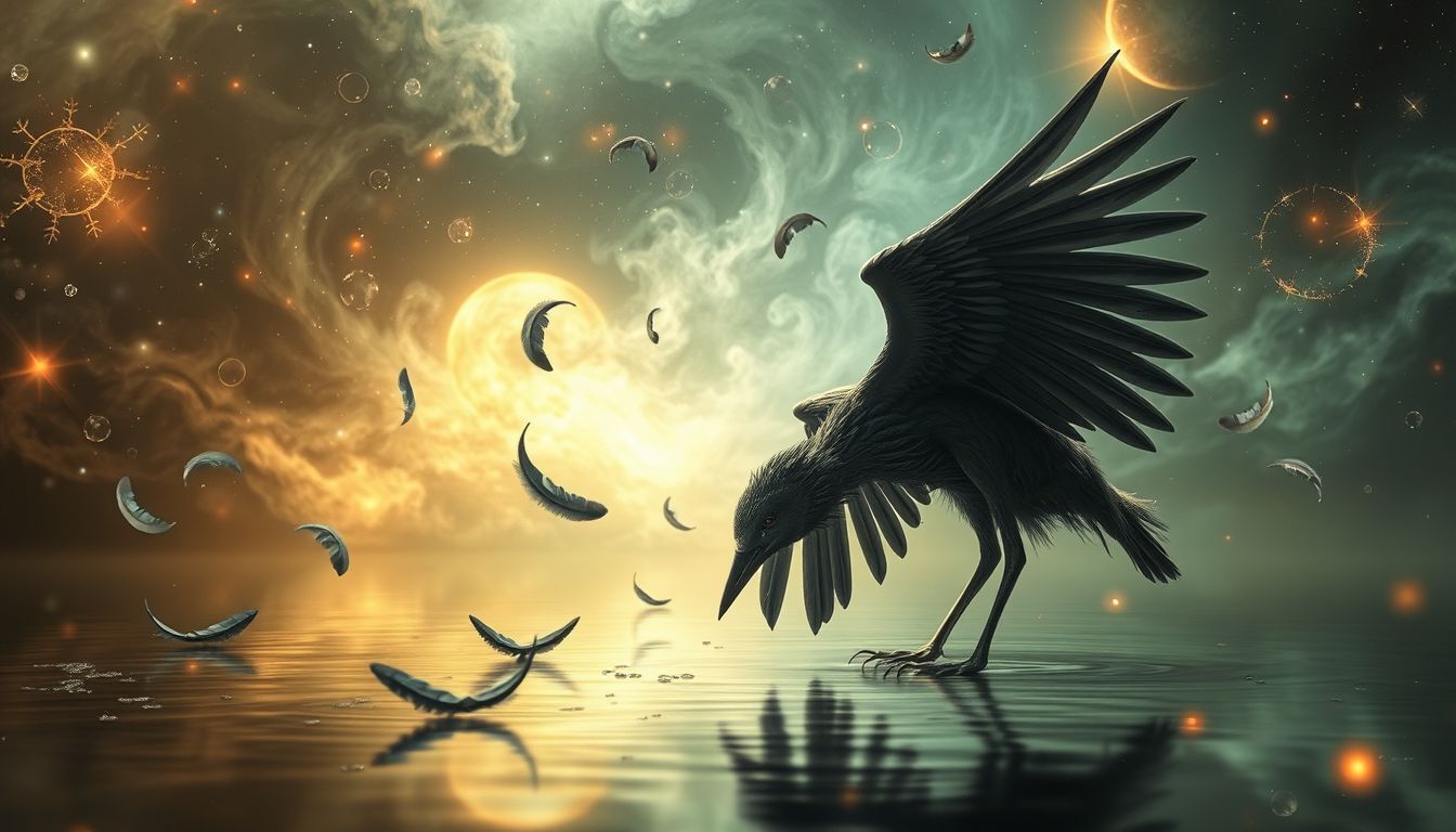 Der Federverlust im Traum symbolisiert Identitäts- und Machtverlust.