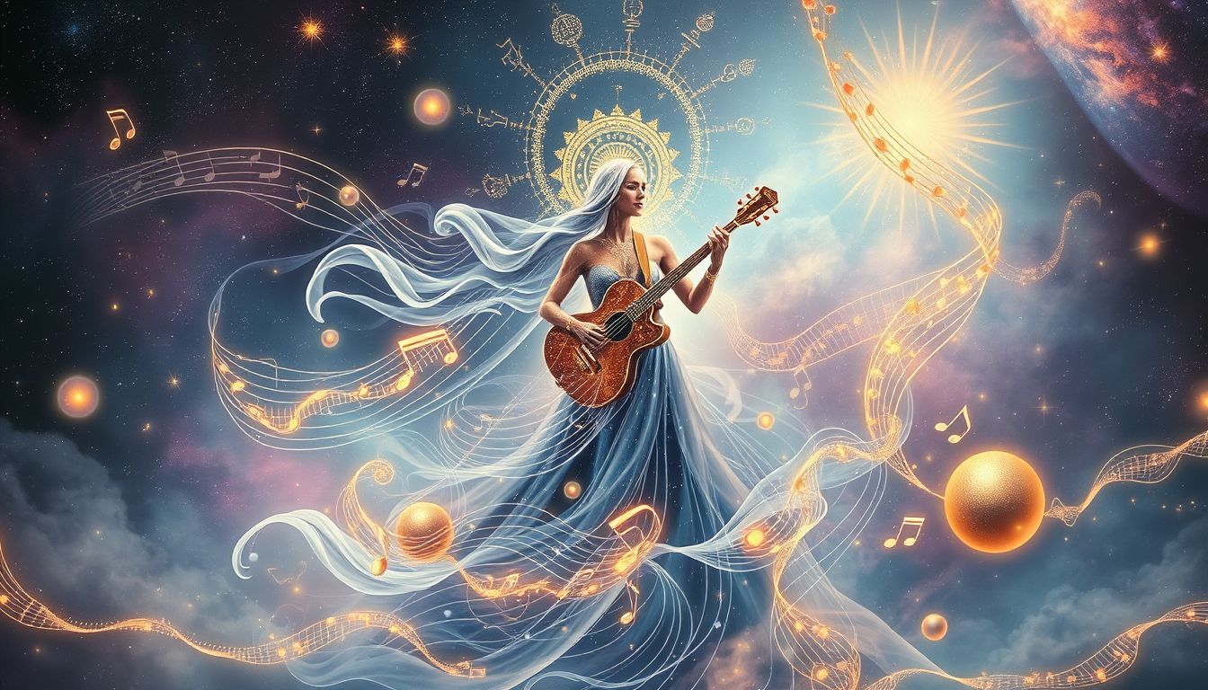 Das Traum-Ich als Musiker symbolisiert innere Harmonie und kreativen Fluss.