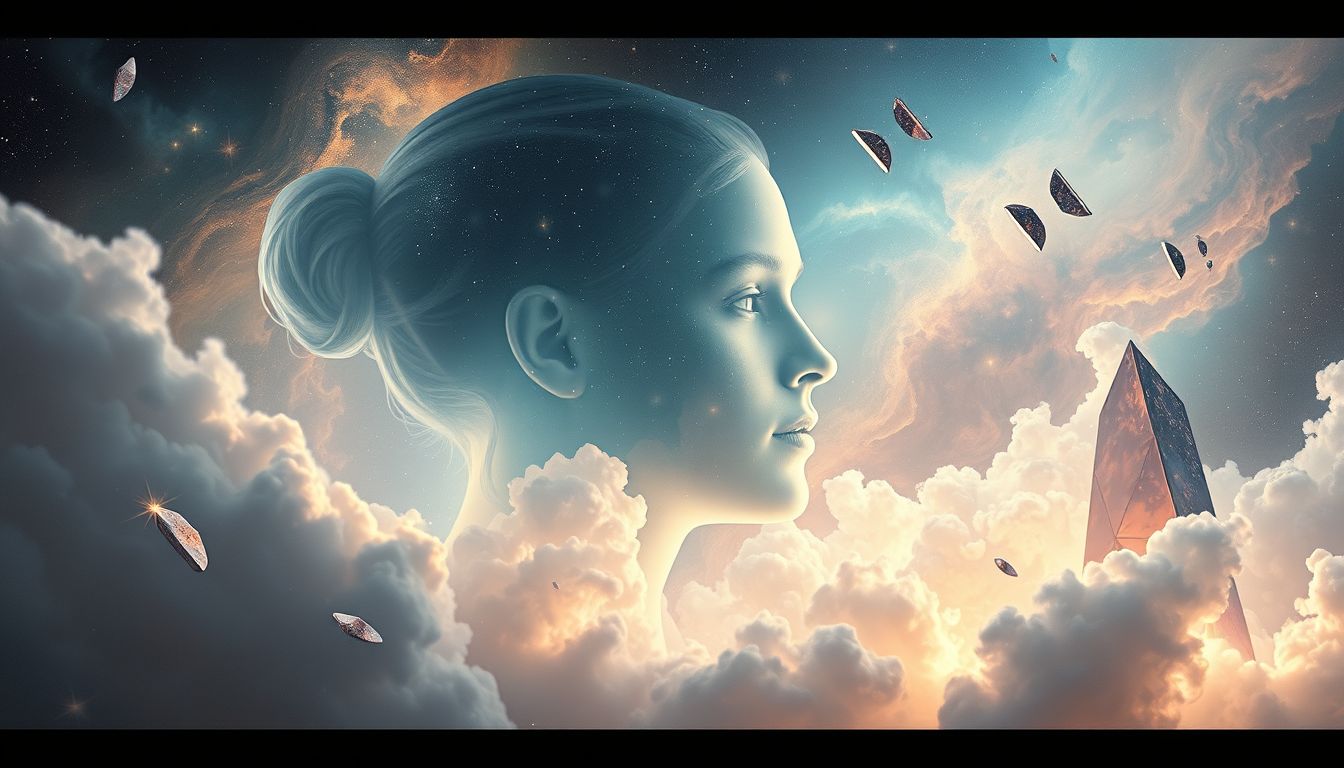 Ein Selbstporträt im Traum symbolisiert Selbsterkenntnis und Identität.