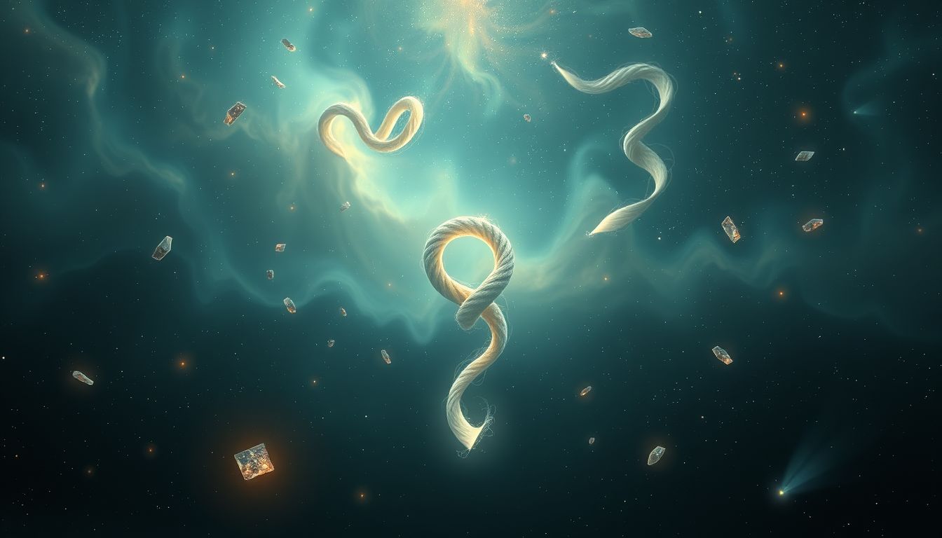 Ein Knoten im Magen symbolisiert oft Entscheidungsangst und innere Anspannung.