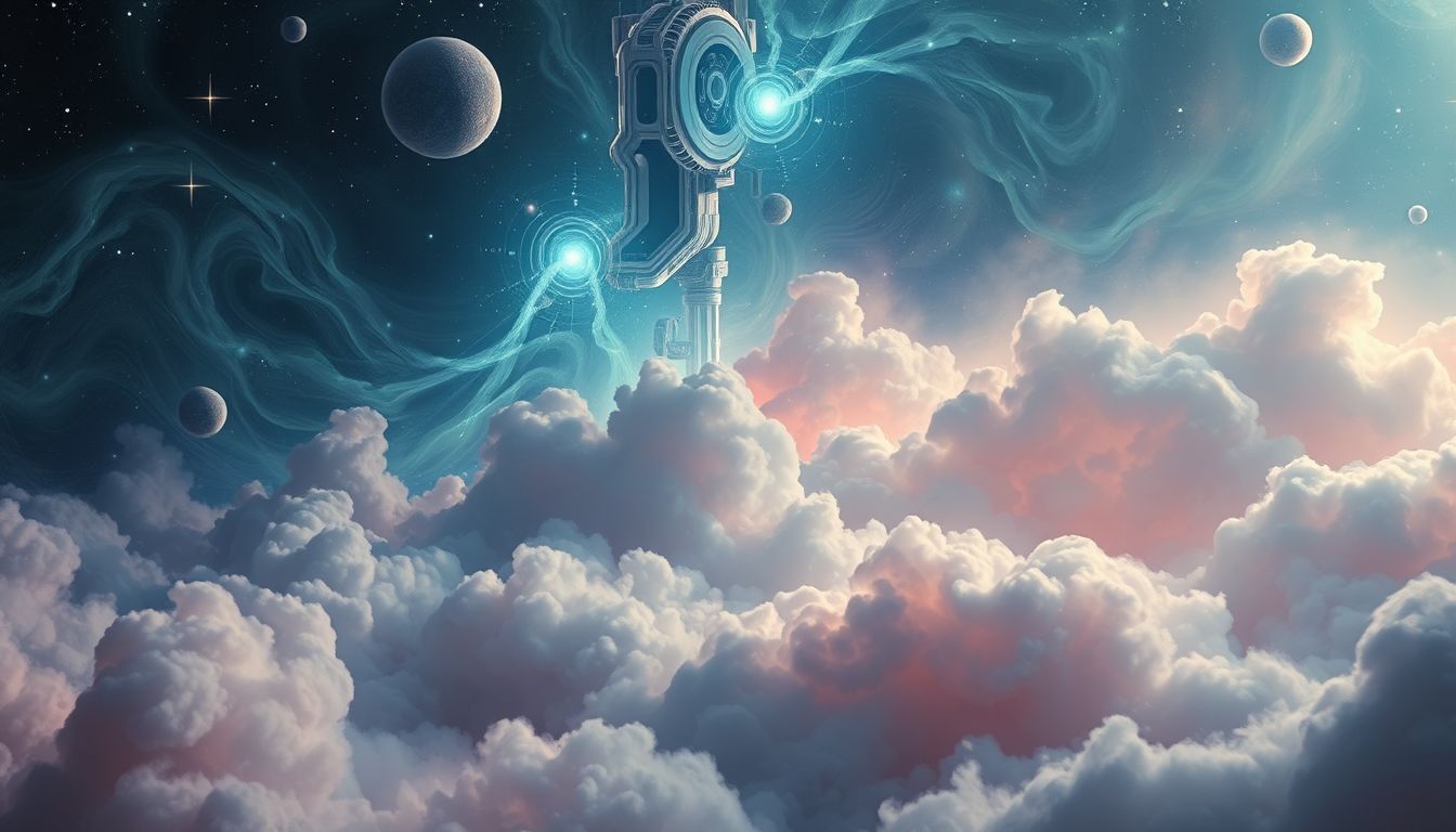 Ein versteckter Schaltkasten symbolisiert verborgene Kontrolle im Traum.