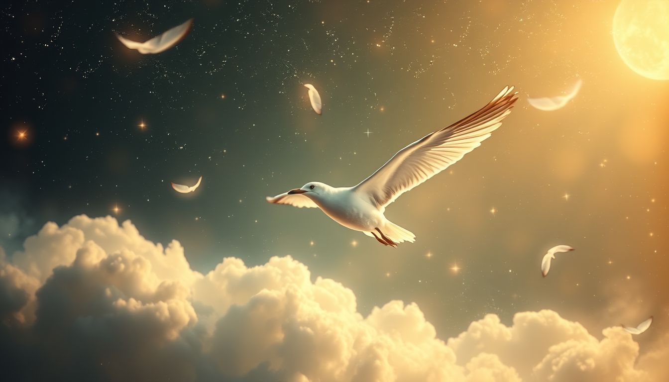 Eine zahme Seemöwe symbolisiert Harmonie zwischen Freiheit und Kontrolle.