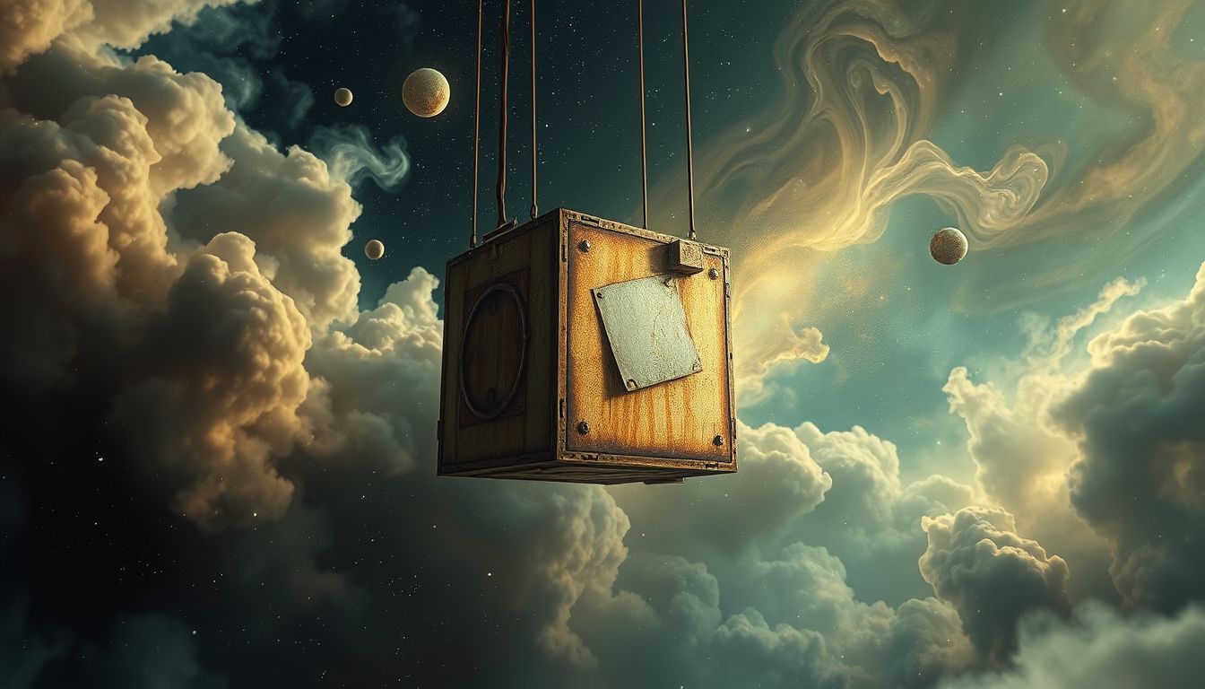 Ein alter, rostiger Schaltkasten symbolisiert veraltete Denkweisen und Blockaden.