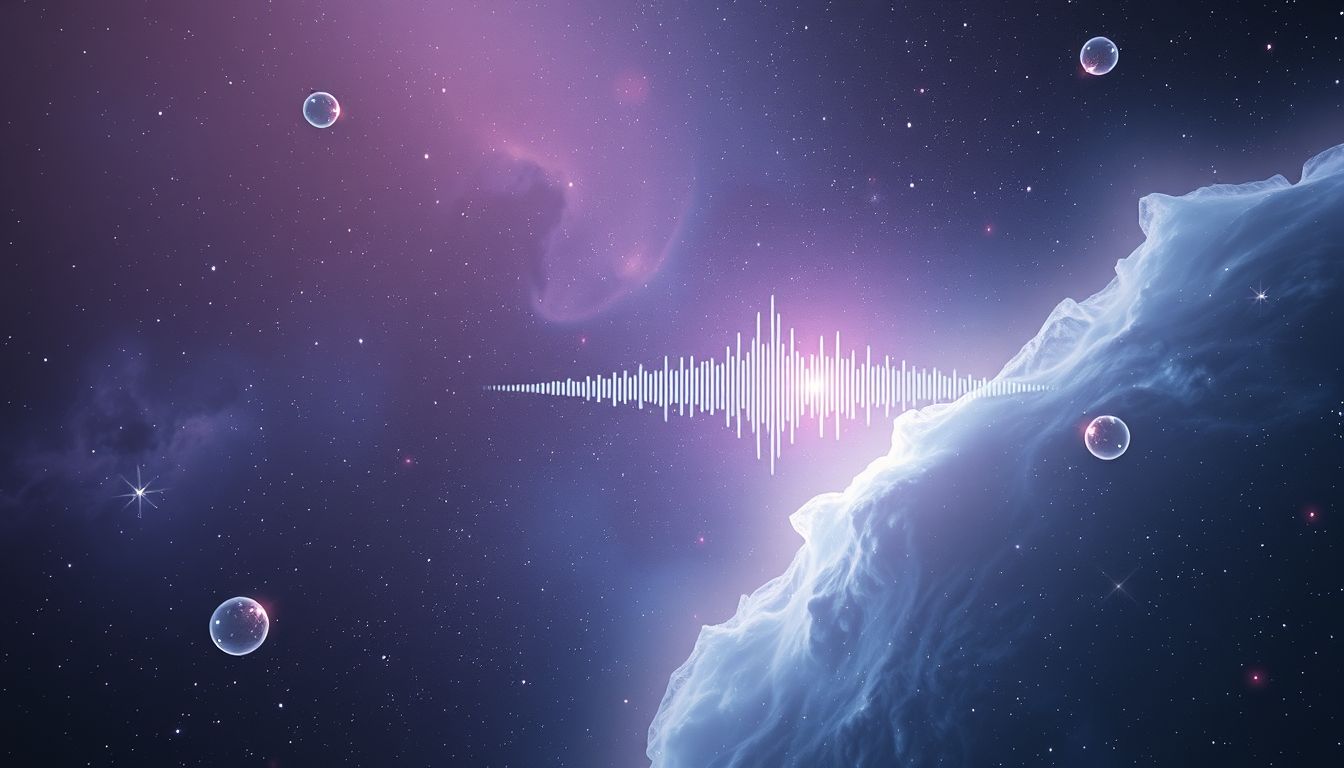 Ein unhörbares Alarmsignal symbolisiert innere Warnungen und Ängste.