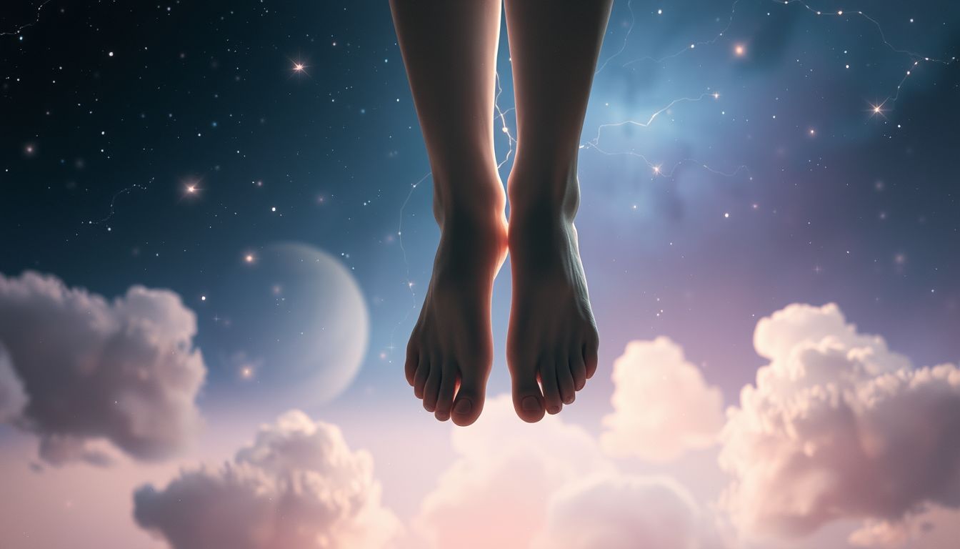 Barfuß treten symbolisiert im Traum oft Verletzlichkeit und Schutzlosigkeit.