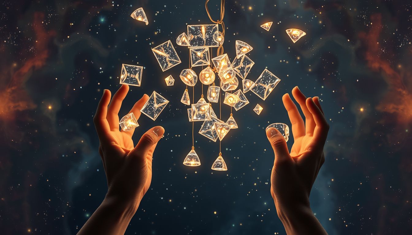 Einen Kronleuchter zu bauen symbolisiert Kontrolle über das eigene Leben.