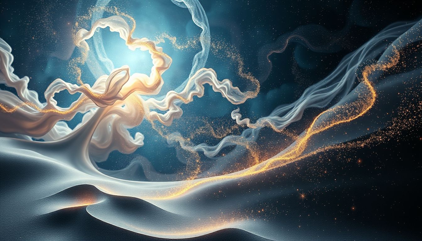 Fließender Sand im Traum symbolisiert Wandel und vergängliche Lebensphasen.