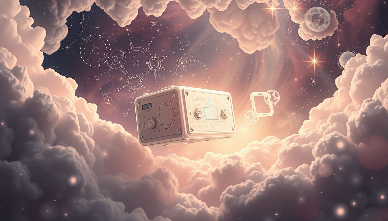 Ein sich bewegender Schaltkasten symbolisiert Kontrolle über Veränderungen im Leben.