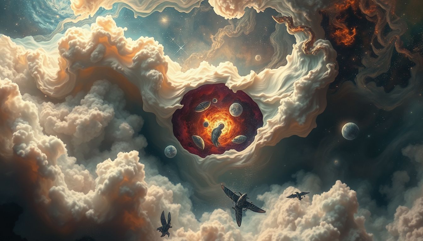 Das Verstecken von Unordnung im Traum symbolisiert oft Vermeidung.