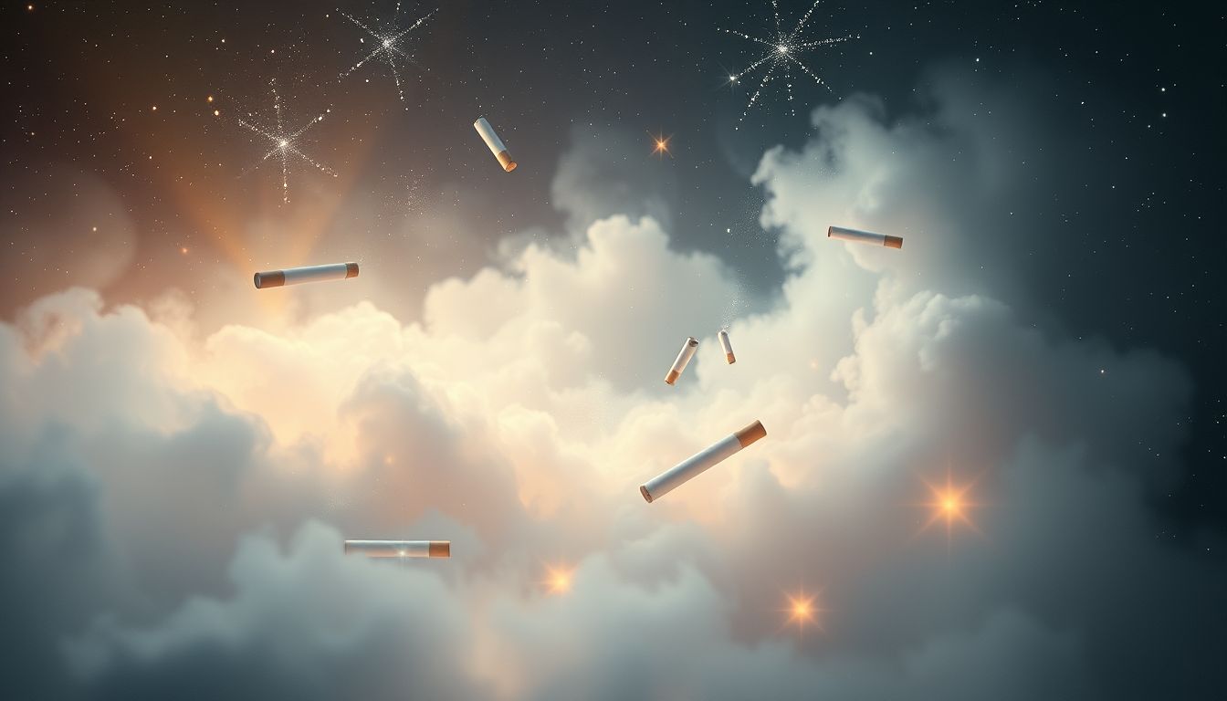 Das Finden von Zigaretten im Müll symbolisiert unbewusste Sehnsüchte.