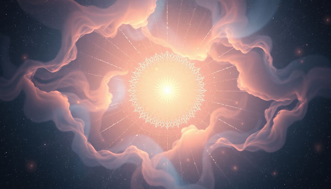 Eine Mandorla symbolisiert Harmonie und spirituelles Erwachen im Traum.