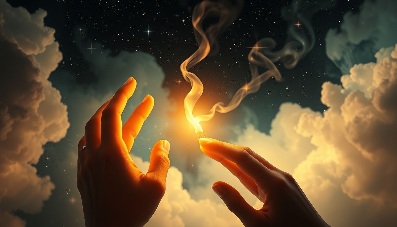 Das Stehlen einer Zigarette symbolisiert verbotene Wünsche und Sehnsüchte.