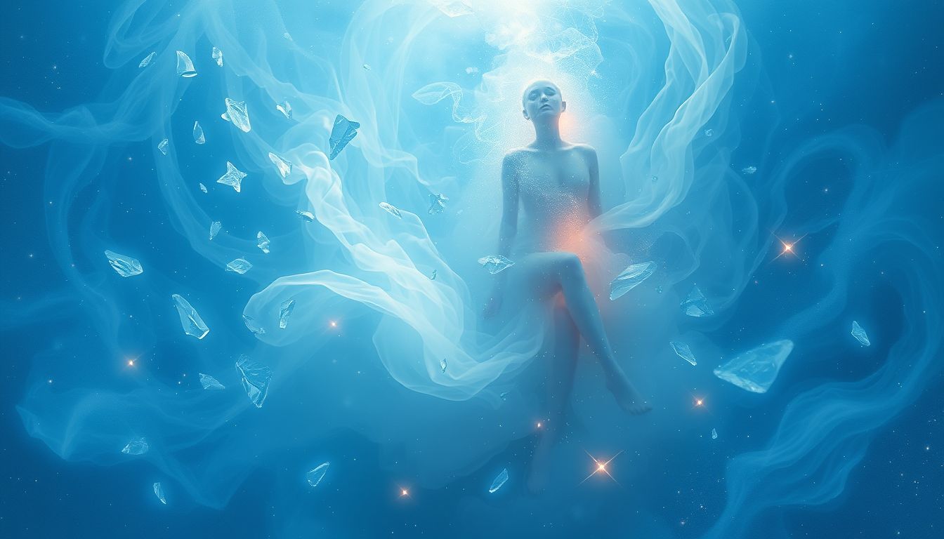 Ein Eisbad im Traum symbolisiert oft Neuanfang und Reinigung.