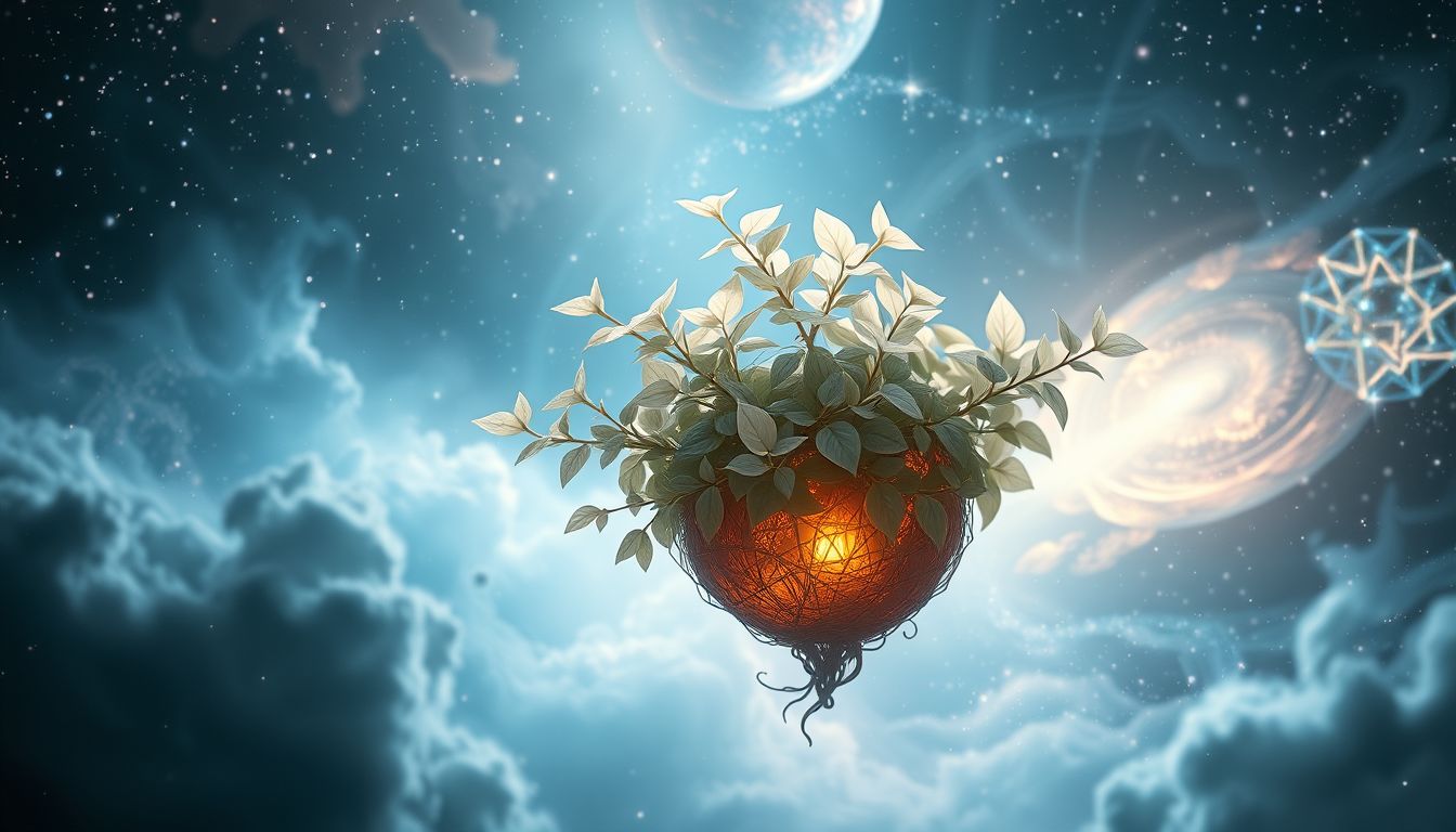 Ein Halbstrauch symbolisiert innere Unsicherheit und verborgene Gefühle.