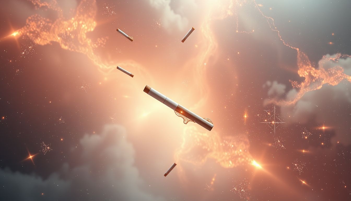 Zigaretten verkaufen im Traum symbolisiert oft Kontrolle und Versuchung.