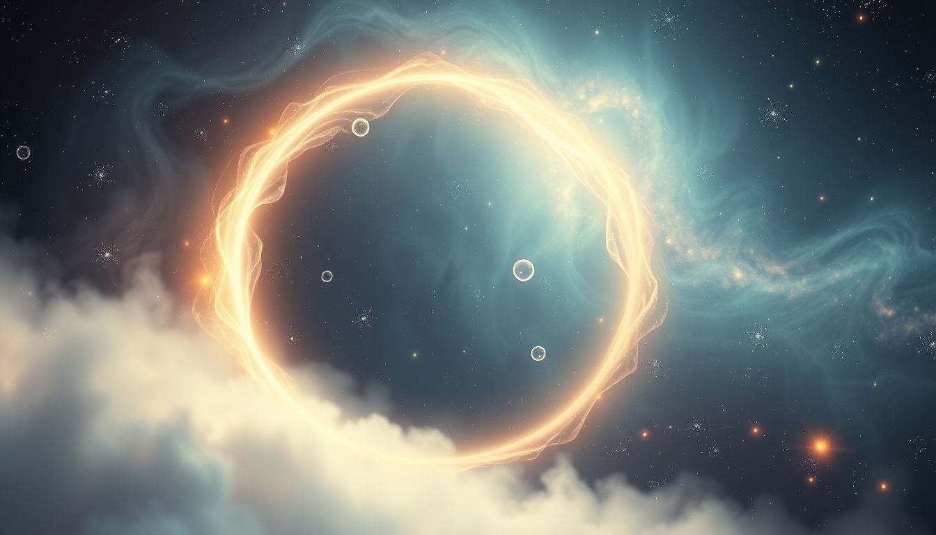 Der entfernte Mandorla-Traum symbolisiert emotionale Distanz und Loslassen.