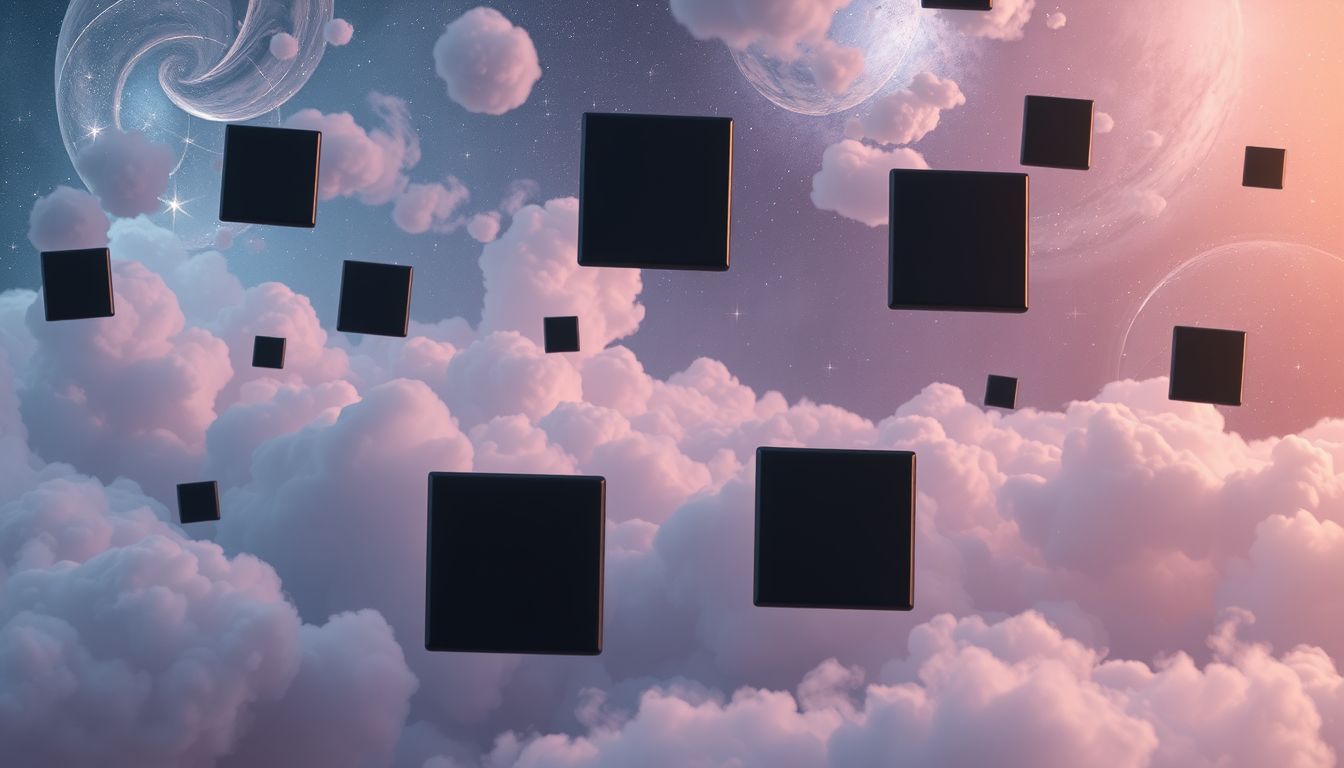 Schwarze Fliesen im Traum symbolisieren oft innere Stärke und Geheimnisse.