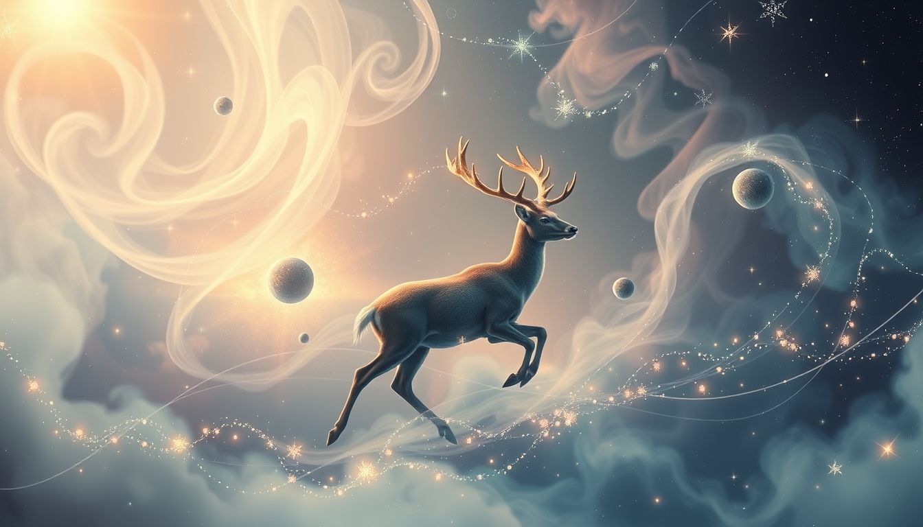 Träume vom Geweihsjagen symbolisieren oft Macht und Durchsetzungsvermögen.