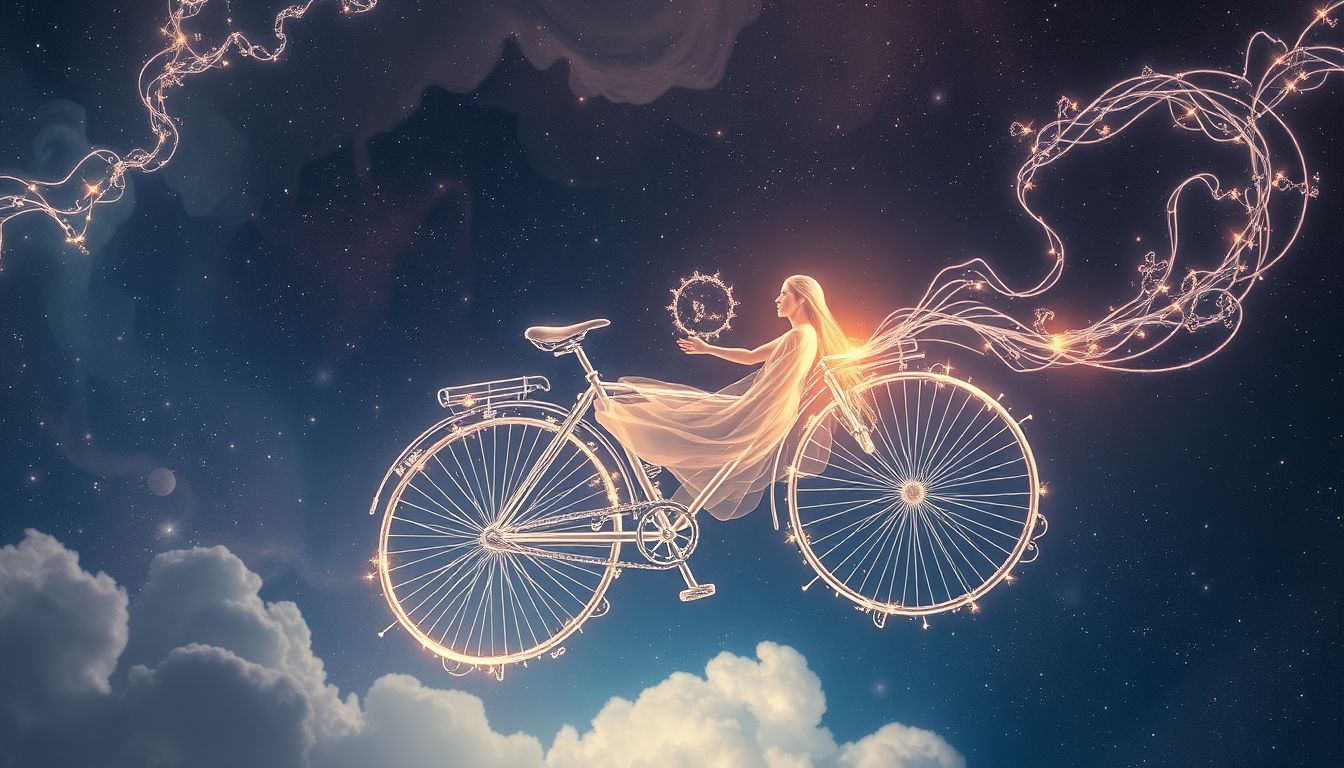 Absteigen symbolisiert oft Loslassen und neue Lebensabschnitte im Traum.