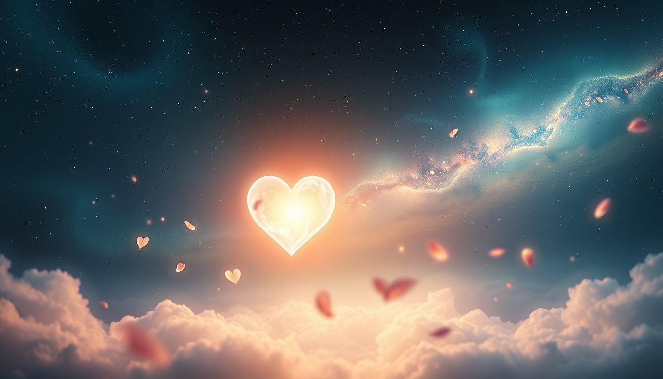 Das linke Herz symbolisiert tief empfundene Liebe und innige Emotionen.