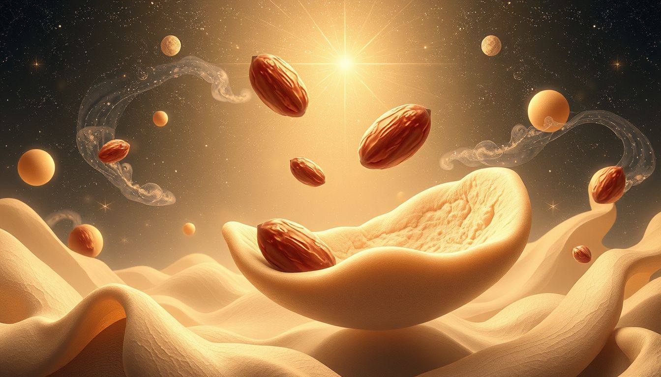 Datteln und Brot symbolisieren im Traum einfache Ernährung und Zufriedenheit.