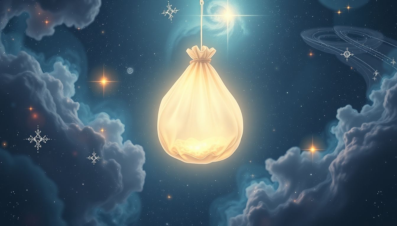 Der leere Felleisen symbolisiert im Traum oft innere Leere.