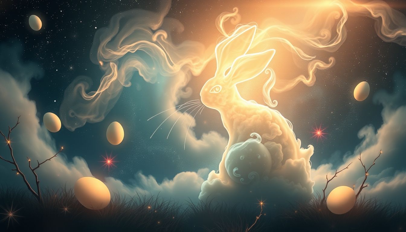 Der Traum vom Kaninchen symbolisiert oft Neubeginn und Fruchtbarkeit.