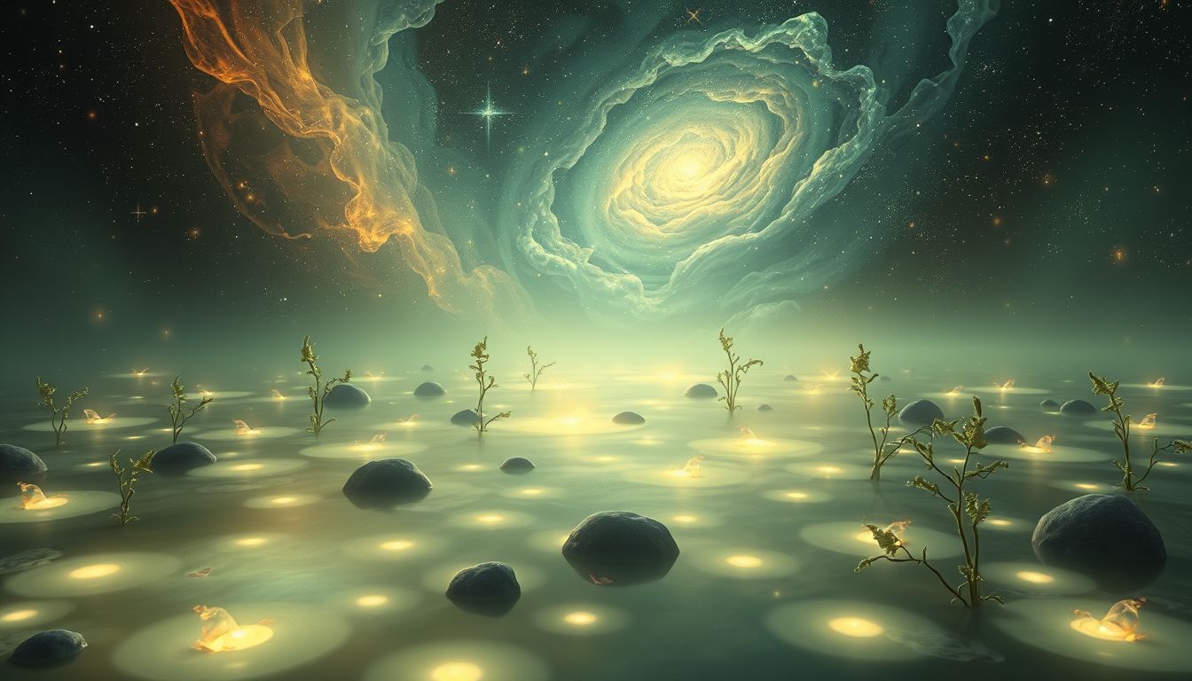 Der Sumpf symbolisiert im Traum oft innere Veränderung und Wachstum.