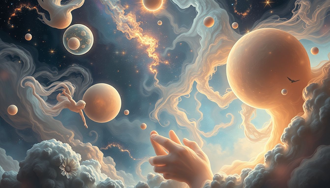 Das Unterbewusstsein verarbeitet Ängste durch Alarmtraumsymbole im Schlaf.