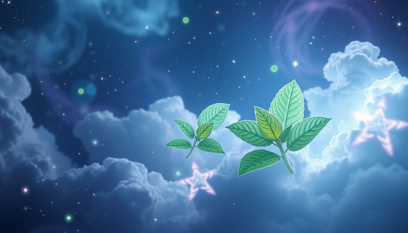 Träume von Pfefferminze symbolisieren geistige Klarheit und Erneuerung.