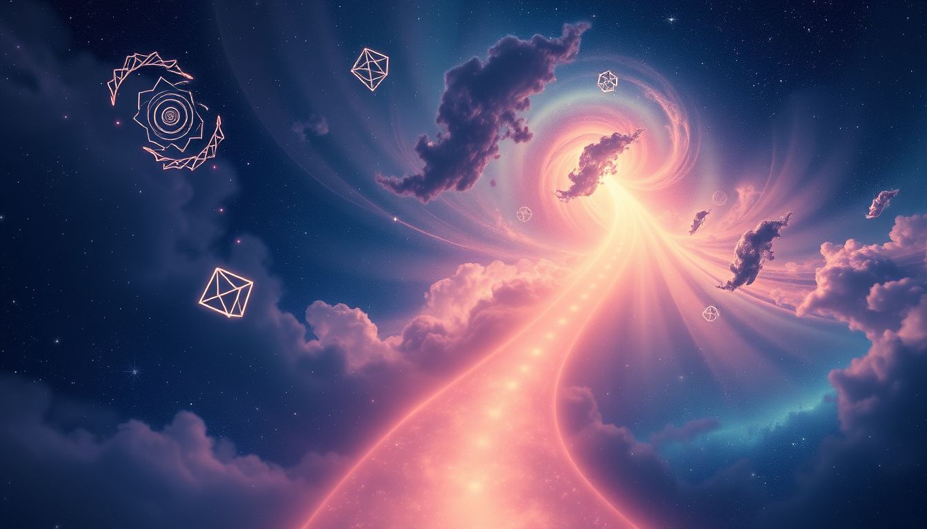 Ein ansteigender Fußweg symbolisiert persönliche Herausforderungen und Wachstum.