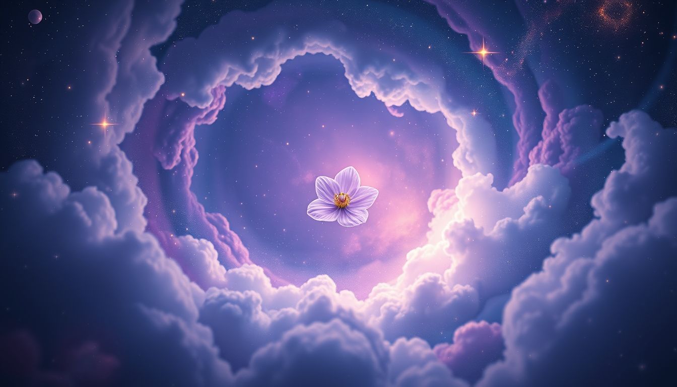 Ein einzelnes Veilchen symbolisiert oft unschuldige und stille Liebe.
