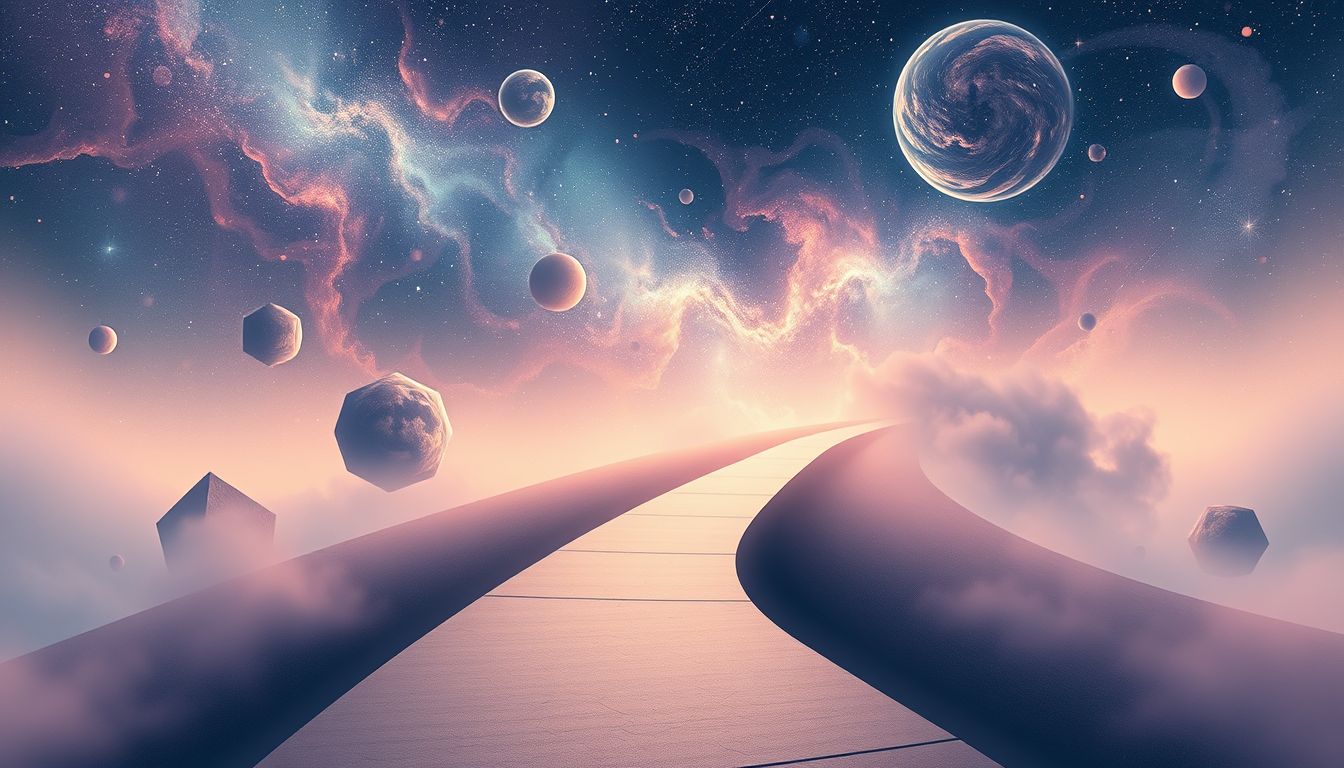 Ein verlorener Fußweg symbolisiert innere Unsicherheit und Orientierungslosigkeit.