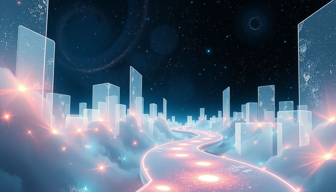 Ein Fußweg symbolisiert oft den persönlichen Lebensweg im Traum.