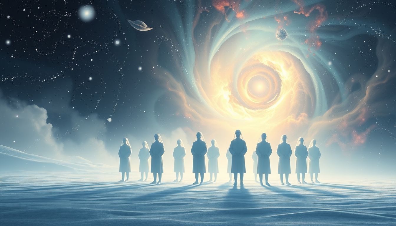 Eine Ehrenwache im Schnee symbolisiert stille Würdigung und treue Erinnerung.