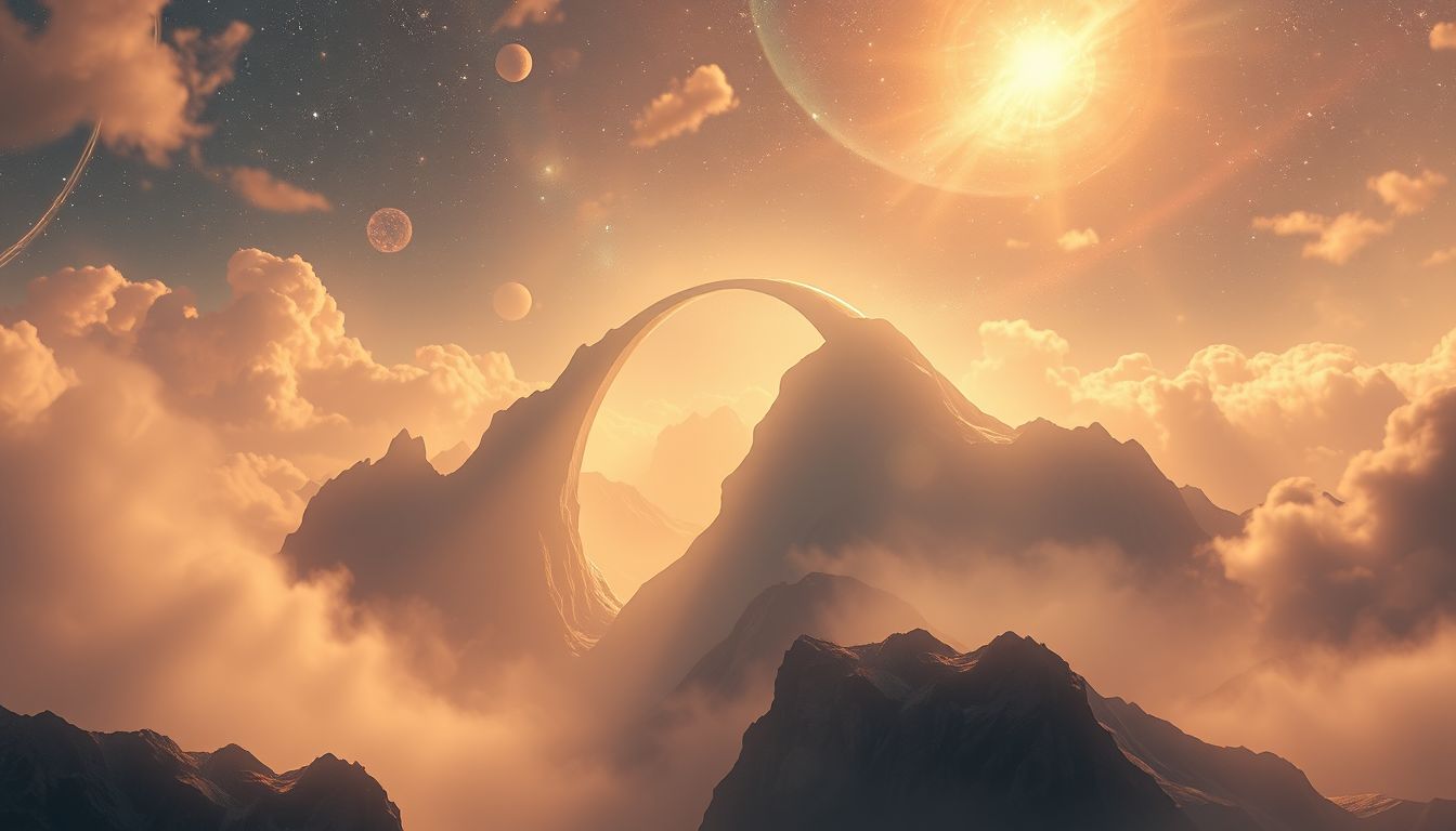 Das Überqueren eines Bergpasses symbolisiert das Meistern großer Herausforderungen.